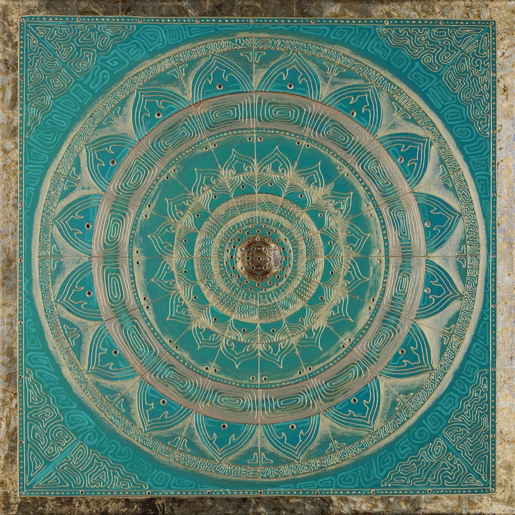 golden-center-mandala